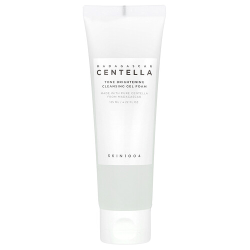 SKIN1004, Madagascar Centella, Tone Brightening Cleansing Gel Foam, 4.22 fl oz (125 ml)