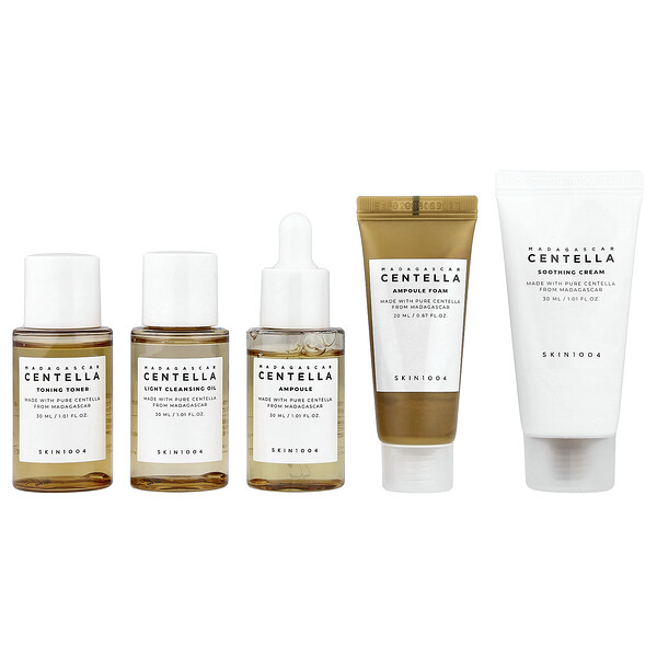 SKIN1004 Madagascar Centella Travel Kit, 5 Piece Set