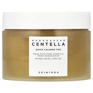 SKIN1004, Madagascar Centella Quick Calming Pad, schnell beruhigendes Beruhigungspad, 70 Pads