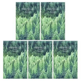 SKIN1004, Madagascar Centella, Tea-Trica Relaxing Beauty Mask, 5 Sheets, 0.81 fl oz (24 ml) Each