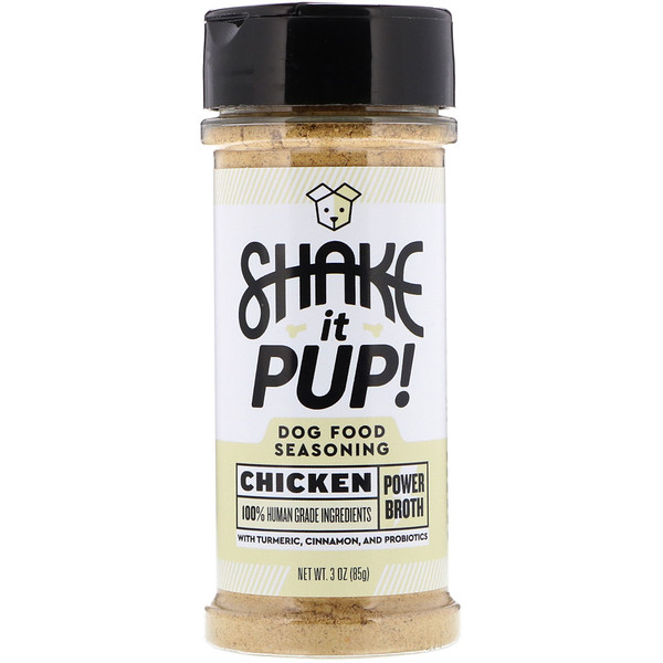Shake it Pup, Dog Food Seasoning, Chicken Power Broth, 3 oz (85 g) iHerb