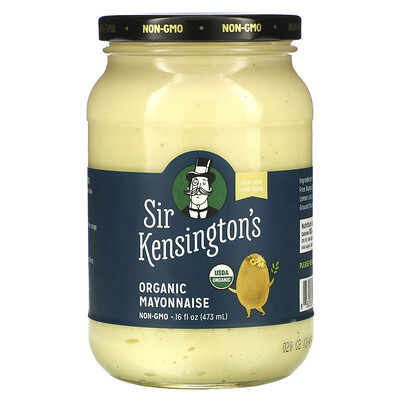 Sir Kensington's Органический продукт, Майонез, 16 ж. унц.(473 мл)