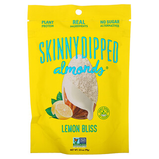 SkinnyDipped, SkinnyDipped® 扁桃優格，檸檬味，3.5 盎司（99 克）