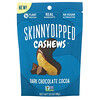 سكيني ديبد, Skinny Dipped Cashews, Dark Chocolate Cocoa, 3.5 oz (99g)