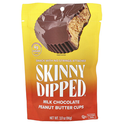 SkinnyDipped  Milk Chocolate Peanut Butter Cups  3.17 oz (90 g)