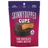 SkinnyDipped, Cups, Dark Chocolate Peanut Butter, 3.17 oz (90 g)