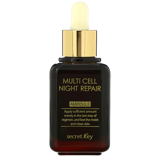 Secret Key, Multi Cell Night Repair Ampoule, 1.69 fl oz (50 ml)