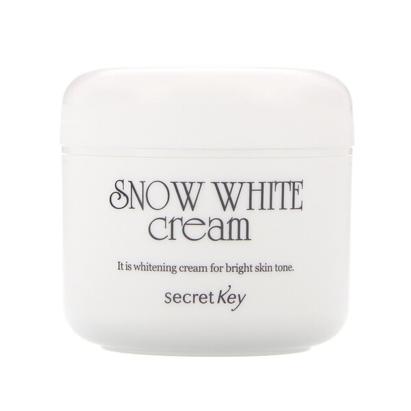 Secret Key, Snow White Cream, Aufhellende Creme, 50 g