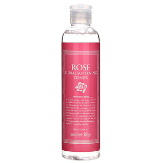 Secret Key, Rose Floral Softening Toner , 248 ml