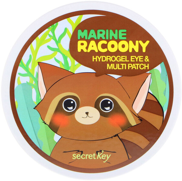 Marine Racoony Hydrogel Eye & Multipatch, 60 Patches