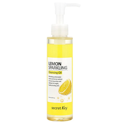 Secret Key  Lemon Sparkling Cleansing Oil  5.07 fl oz (150 ml)