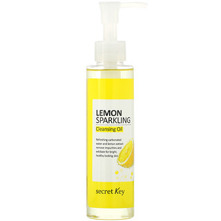 Secret Key, Очищающее масло Lemon Sparkling Cleansing Oil, 5,07 жидких унций (150 мл)