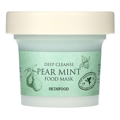 Skinfood Pear Mint Food Mask, 4.23 fl oz (120 g)