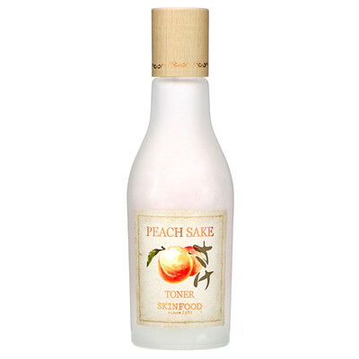 Skinfood Peach Sake Toner, 4.56 oz (135 ml)