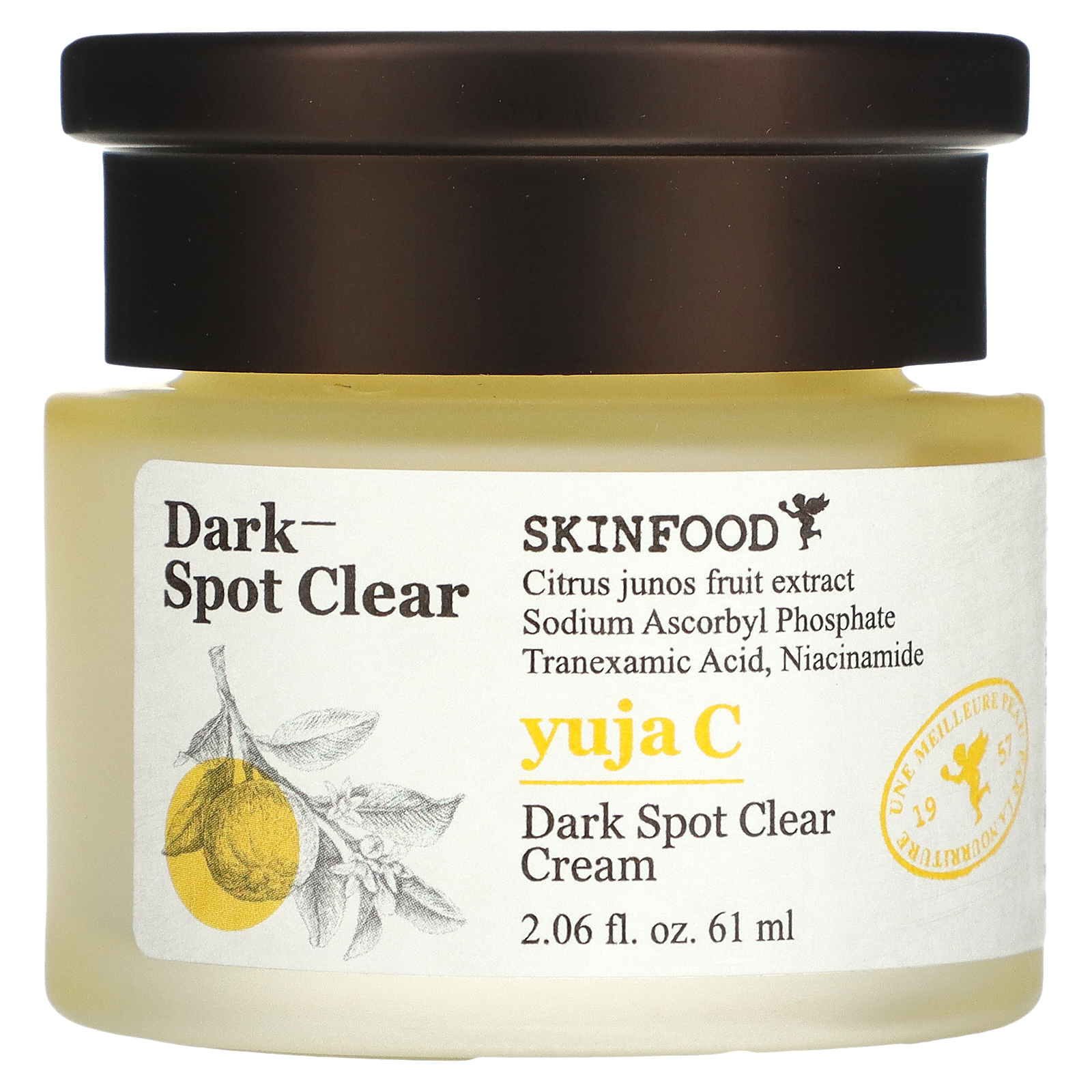 SKINFOOD, Yuja C, Dark Spot Clear Cream, 2.06 fl oz (61 ml)