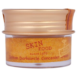 Skinfood, Crema correctora de ojeras con salmón, N.º 1 Salmón esplendoroso, 1,4 oz