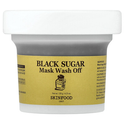 Skinfood, Black Sugar Beauty Mask Wash Off, 4.23 oz (120 g)
