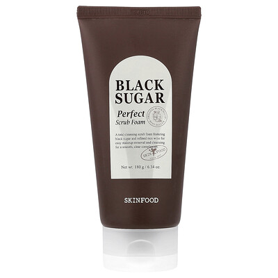 Product Image for Skinfood, Black Sugar Perfect Scrub Foam, 6.34 oz (180 g)