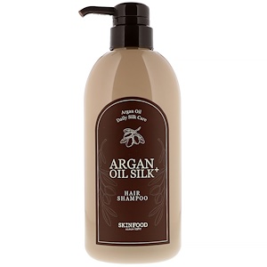 Отзывы о Скин Фуд, Argan Oil Silk Plus, Hair Shampoo, 16.09 fl oz (500 ml)