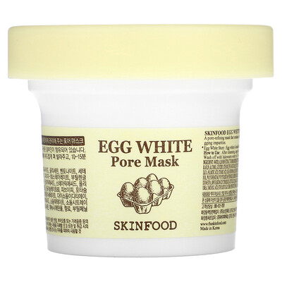 

Skinfood, Egg White Pore Beauty Mask, 4.4 oz (125 g)