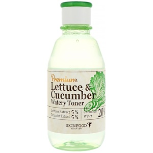 Skinfood, Premium Lettuce & Cucumber Watery Toner, 6.8 fl oz (180 ml)