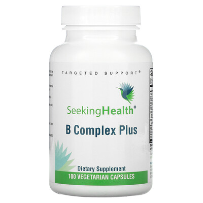 

Seeking Health B Complex Plus 100 Vegetarian Capsules