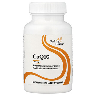 Seeking Health, CoQ10（コエンザイムQ10）、100mg、60粒