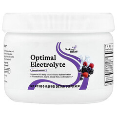 Optimal Electrolyte, електроліти, зі смаком ягід, 192 г