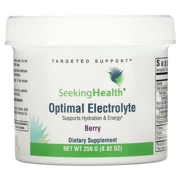 Seeking Health, Optimal Electrolyte, Berry, 8.82 oz (250 g)