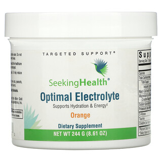 Seeking Health, Optimal Electrolyte, апельсин, 244 г (8,61 унции)