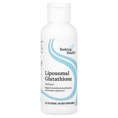 Seeking Health  Liposomal Glutathione  Mint  4 fl oz (120 ml)