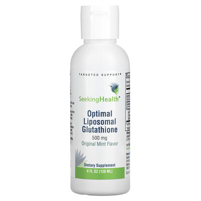 

Seeking Health Optimal Liposomal Glutathione Original Mint 500 mg 4 fl oz (120 ml)