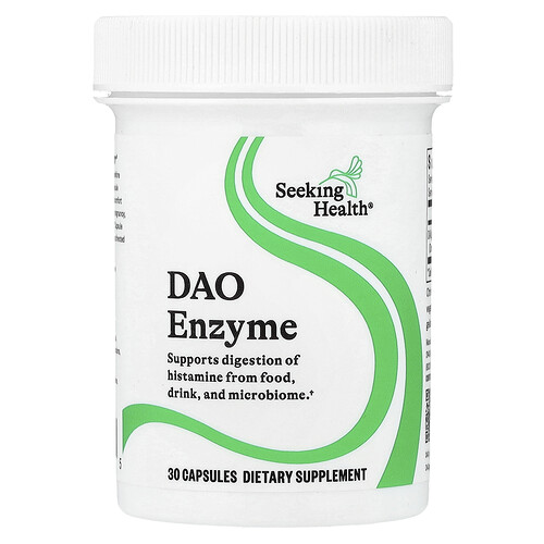 Seeking Health DAO Enzyme, 30 Capsules (4.2 mg per Capsule)