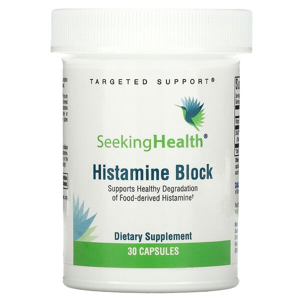 Seeking Health, Блокатор с гистамином, 30 капсул