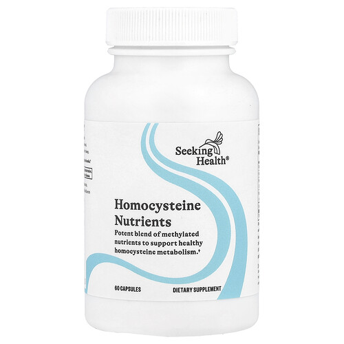 Seeking Health, Homocysteine Nutrients, Nährstoffe zur Unterstützung eines gesunden Homocysteinspiegels, 60 Kapseln