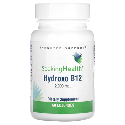 Seeking Health  Hydroxo B12  2 000 mcg  60 Lozenges