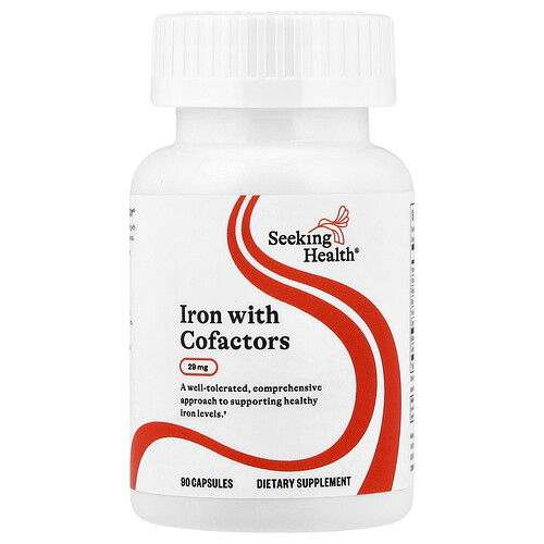 Seeking Health, Fer avec cofacteurs, 90 capsules