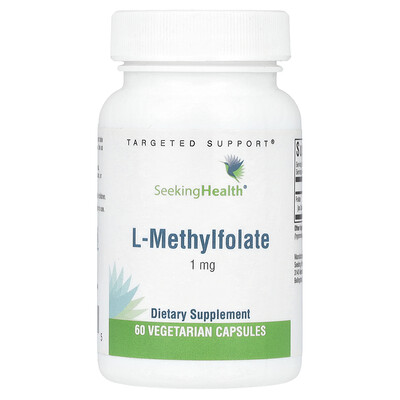 Seeking Health L-Methylfolate 1 mg 60 Vegetarian Capsules