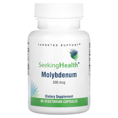 Seeking Health  Molybdenum  500 mcg  90 Vegetarian Capsules