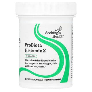 Seeking Health, ProBiota（プロバイオタ）HistaminX（ヒスタミンX）、100億CFU、ベジカプセル60粒