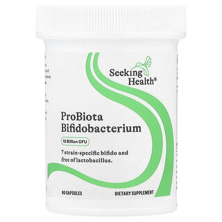Seeking Health, ProBiota Bifidobacterium, 12 miljard kve, 60 capsules