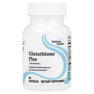 Seeking Health, Glutationa Plus com CoFactors, 60 Cápsulas