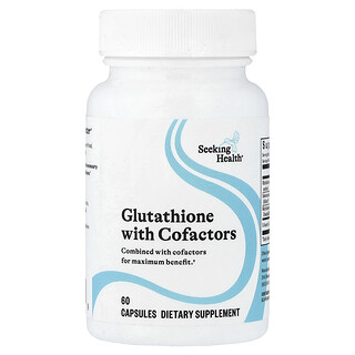 Seeking Health, Glutathione with CoFactors, 60 Capsules