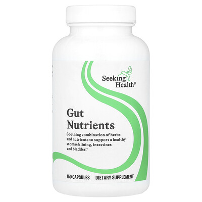 Seeking Health  Gut Nutrients  150 Capsules