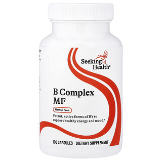 Seeking Health, B kompleks MF, 100 vegetarijanskih kapsula