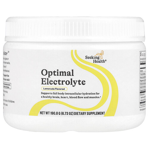 Seeking Health Optimal Electrolyte, Lemonade, 6.73 oz (190.8 g)