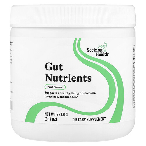 Seeking Health Gut Nutrients, Peach, 8.17 oz (231.6 g)