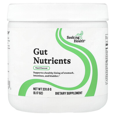 Photos - Vitamins & Minerals OZ Racing Seeking Health, Gut Nutrients, Peach, 8.17 oz SKH-52163 (231.6 g)