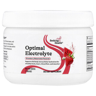 Seeking Health, Optimal Electrolyte, Strawberry Watermelon, 222 g (7.83 oz)
