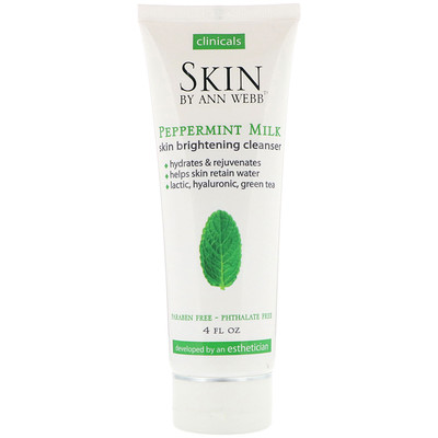 

Skin Brightening Cleanser, Peppermint Milk, 4 fl oz